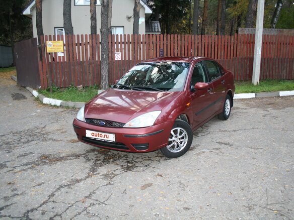 2003 Ford Focus I Рестайлинг, пурпурный - вид 26