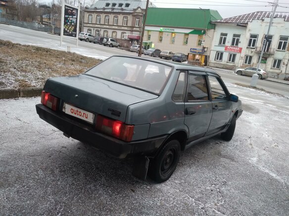 2000 Lada (ВАЗ) 21099, серый - вид 4