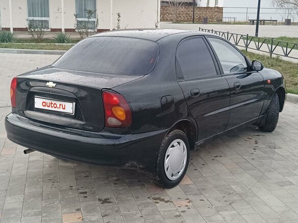 2008 Chevrolet Lanos I, чёрный, 320000 рублей - вид 2
