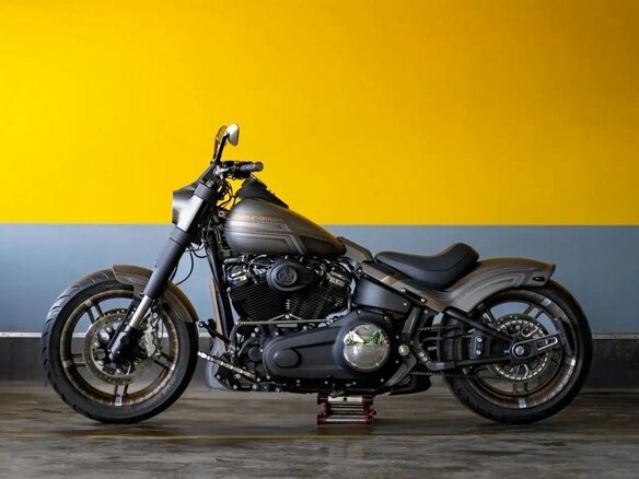 2018 Harley-Davidson Fat Bob, серый, 2750000 рублей - вид 9