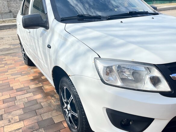 2014 Lada (ВАЗ) Granta I, белый, 490000 рублей - вид 1