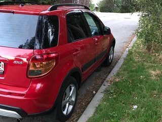 2008 Suzuki SX4 I (Classic), красный, 600000 рублей, вид 3