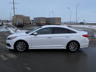 2015 Hyundai Sonata VII (LF), белый, 1650000 рублей, вид 5