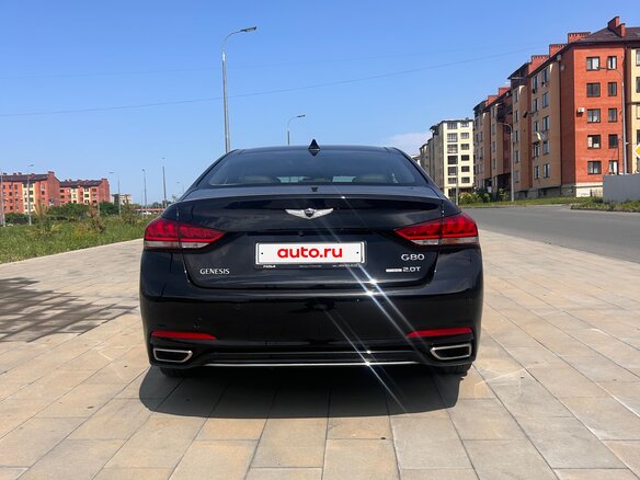 2017 Genesis G80 I, чёрный, 2500000 рублей - вид 8