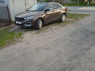 2018 Lada (ВАЗ) Vesta I, коричневый, 780000 рублей, вид 4