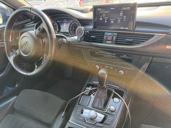 2016 Audi A6 IV (C7) Рестайлинг, чёрный, 2999000 рублей - вид 7