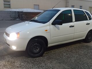 2012 Lada (ВАЗ) Kalina I, белый, 350000 рублей, вид 1