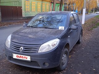 2014 Renault Sandero I, чёрный, 650000 рублей, вид 1