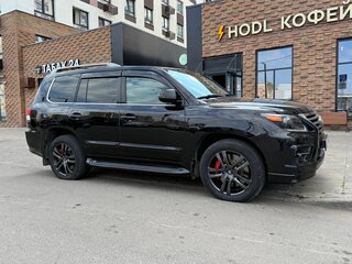 2014 Lexus LX 570 III Рестайлинг, чёрный, 5500000 рублей, вид 5