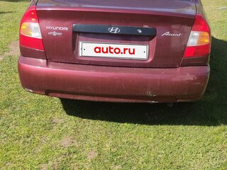 2006 Hyundai Accent ТагАЗ II, красный, 450000 рублей, вид 4