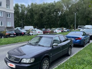 1996 Audi A6 I (C4), фиолетовый, 400000 рублей, вид 1