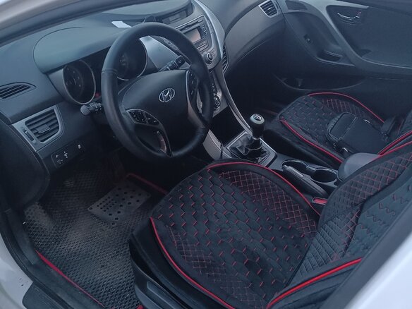 2012 Hyundai Elantra V (MD), белый, 759999 рублей - вид 8
