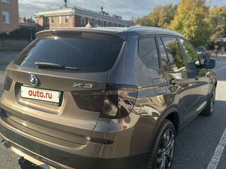 2013 BMW X3 28i xDrive II (F25), коричневый, 1750000 рублей, вид 4