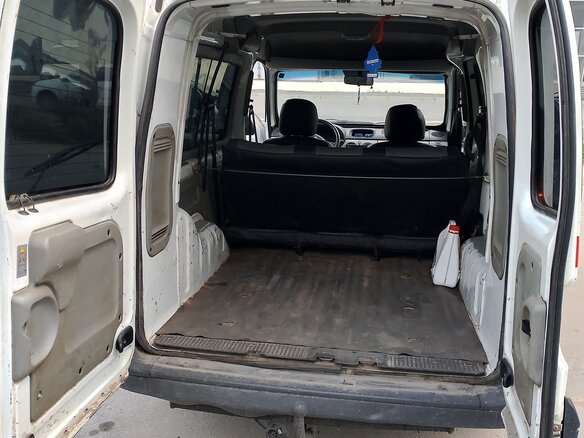 2008 Renault Kangoo I Рестайлинг, белый, 420000 рублей - вид 5