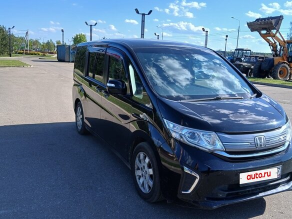2015 Honda Stepwgn V, чёрный, 2300000 рублей - вид 3