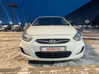 2014 Hyundai Solaris I, белый, 815000 рублей, вид 1