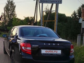 2023 Lada (ВАЗ) Granta Euro-2 I Рестайлинг, чёрный, 860000 рублей, вид 1