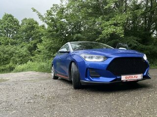 2018 Hyundai Veloster II, синий, 1800000 рублей, вид 3