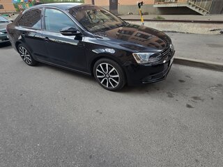 2013 Volkswagen Jetta VI, чёрный, 1150000 рублей, вид 3
