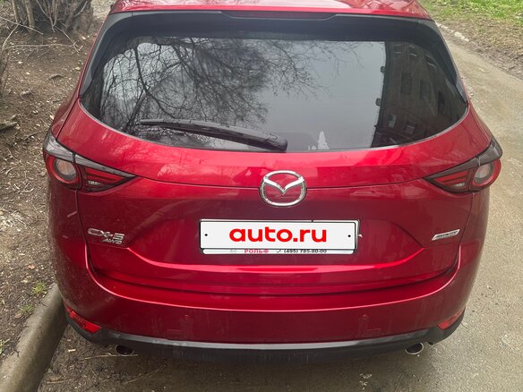 2019 Mazda CX-5 II, красный, 3000000 рублей - вид 4