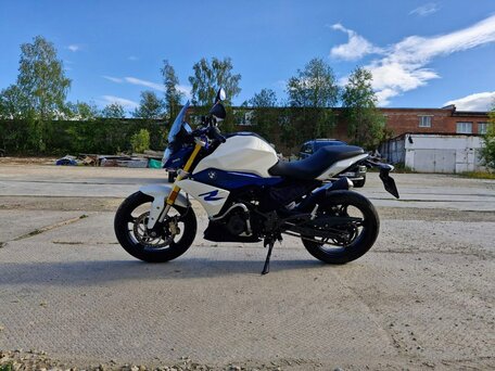 2021 BMW G 310 R, белый, 485000 рублей, вид 5