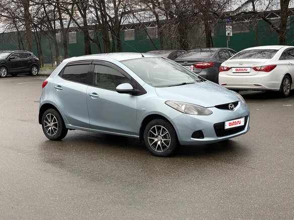2007 Mazda Demio III (DE), синий, 550000 рублей - вид 3