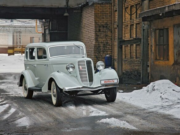 1938 ГАЗ М1, белый