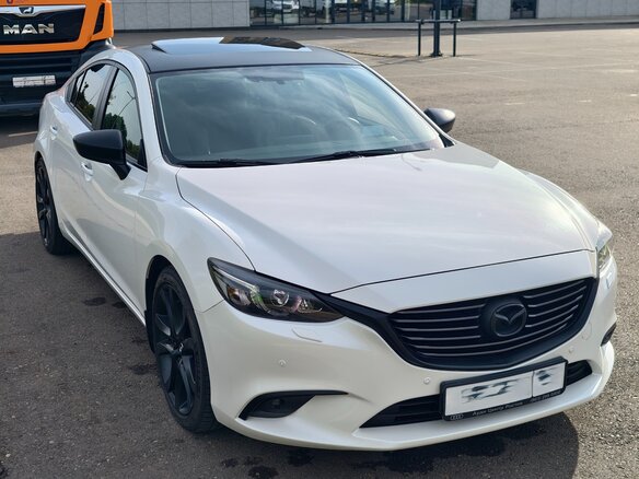 2015 Mazda 6 III (GJ) Рестайлинг, белый, 2077777 рублей - вид 2