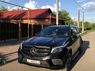 2017 Mercedes-Benz GLS 500 I (X166), чёрный, 5200000 рублей, вид 1