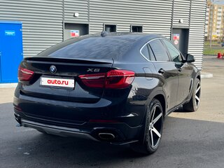 2017 BMW X6 30d II (F16), синий, 4120000 рублей, вид 4