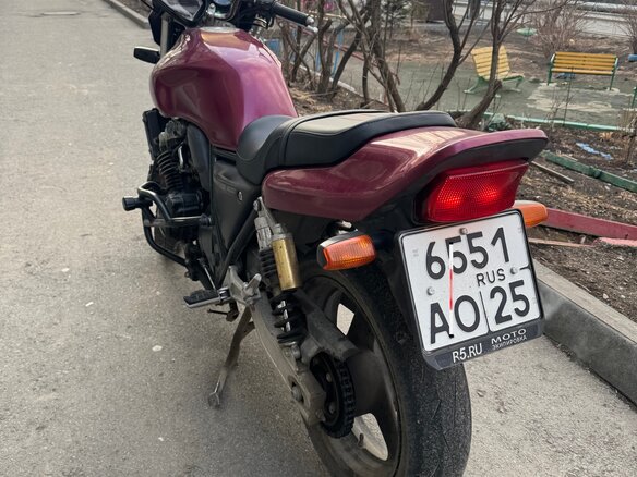 1996 Honda CB 400 Super Four, красный, 280000 рублей - вид 3