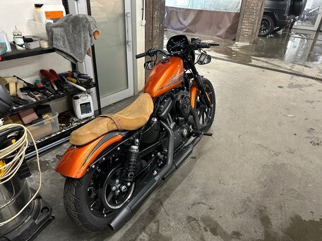 2019 Harley-Davidson Sportster 883, оранжевый, 890000 рублей, вид 1