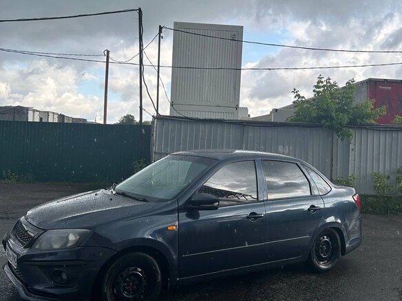 2012 Lada (ВАЗ) Granta I, синий, 360000 рублей - вид 1