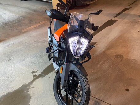 2020 KTM 390 Adventure, оранжевый, 450000 рублей, вид 4