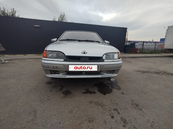 2008 Lada (ВАЗ) 2114, серебристый, 270000 рублей