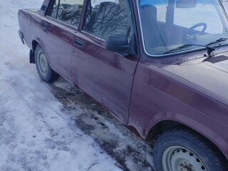 2008 Lada (ВАЗ) 2107, пурпурный, 175000 рублей, вид 4