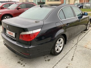 2007 BMW 5 серии 520d V (E60/E61) Рестайлинг, чёрный, 1200000 рублей, вид 4