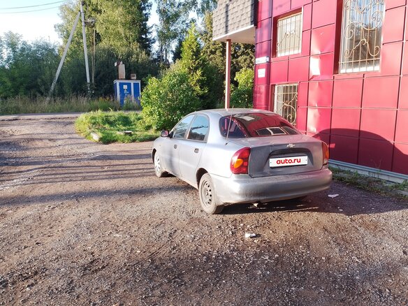 2008 Chevrolet Lanos I, серебристый, 110000 рублей - вид 3
