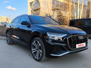 2020 Audi Q8 55 TFSI I (4M), чёрный, 6750000 рублей, вид 2