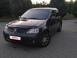 2009 Renault Logan I, серебристый, 330000 рублей, вид 1