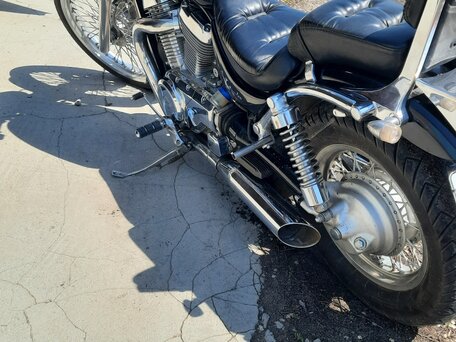 1995 Suzuki Intruder VS 400, чёрный, 375000 рублей, вид 5