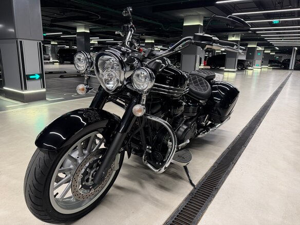 2012 Yamaha XV 1900, чёрный, 1150000 рублей - вид 8