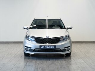2016 Kia Rio III Рестайлинг, серебристый, 799000 рублей, вид 3