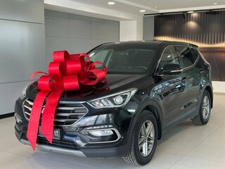 2017 Hyundai Santa Fe III Рестайлинг, чёрный, 1957000 рублей, вид 1