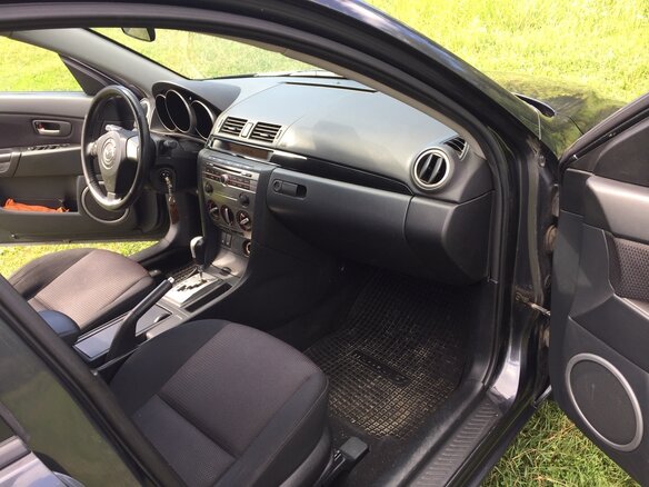 2007 Mazda 3 I (BK) Рестайлинг, синий, 710000 рублей - вид 10