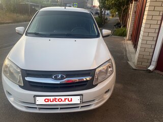 2014 Lada (ВАЗ) Granta I, белый, 450000 рублей, вид 2