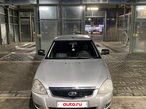 2012 Lada (ВАЗ) Priora I, серебристый, 385000 рублей
