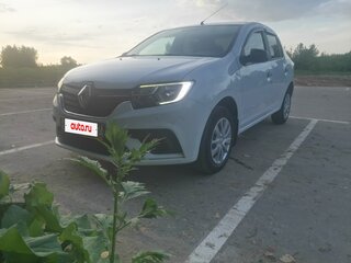 2019 Renault Logan II Рестайлинг, белый, 966669 рублей, вид 2