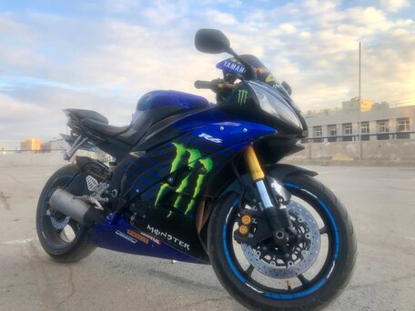 2007 Yamaha YZF-R6, синий, 620000 рублей, вид 1