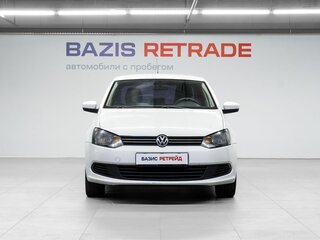 2014 Volkswagen Polo V, белый, 580000 рублей, вид 2